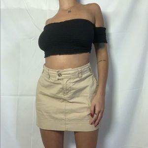 GAP KHAKI MINI SKIRT